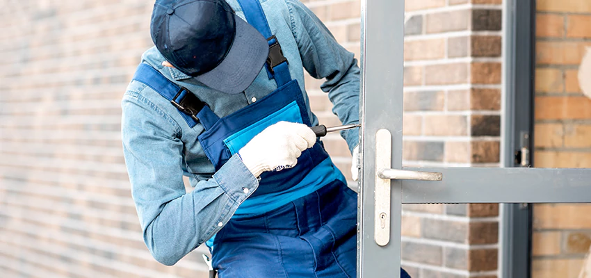 Pivot Storefront Door Locks Installation in Greenfield, California
